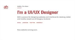 Desktop Screenshot of alan-horne.com